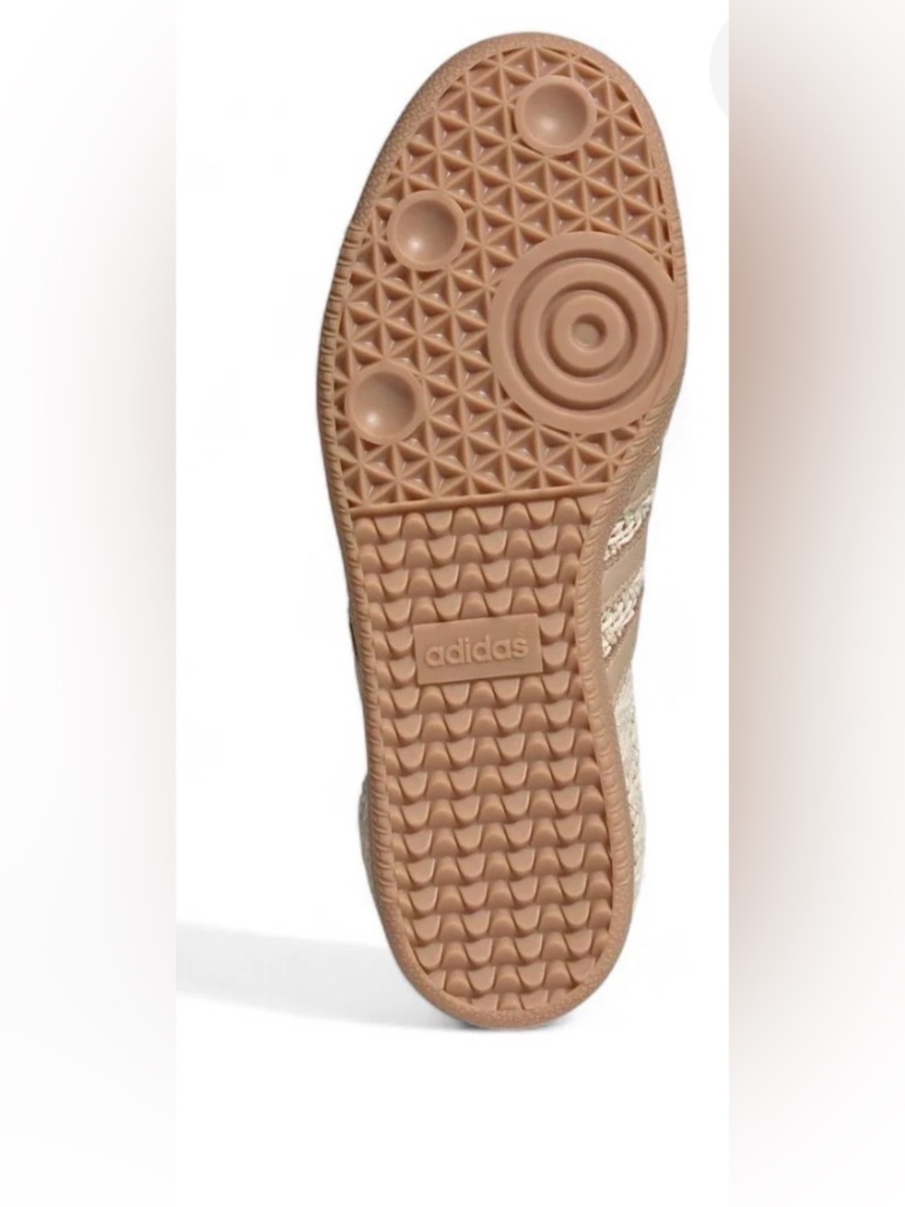 Adidas Samba Of women Gum Sole Sneaker - Tan/Beige - Picture 7 of 7
